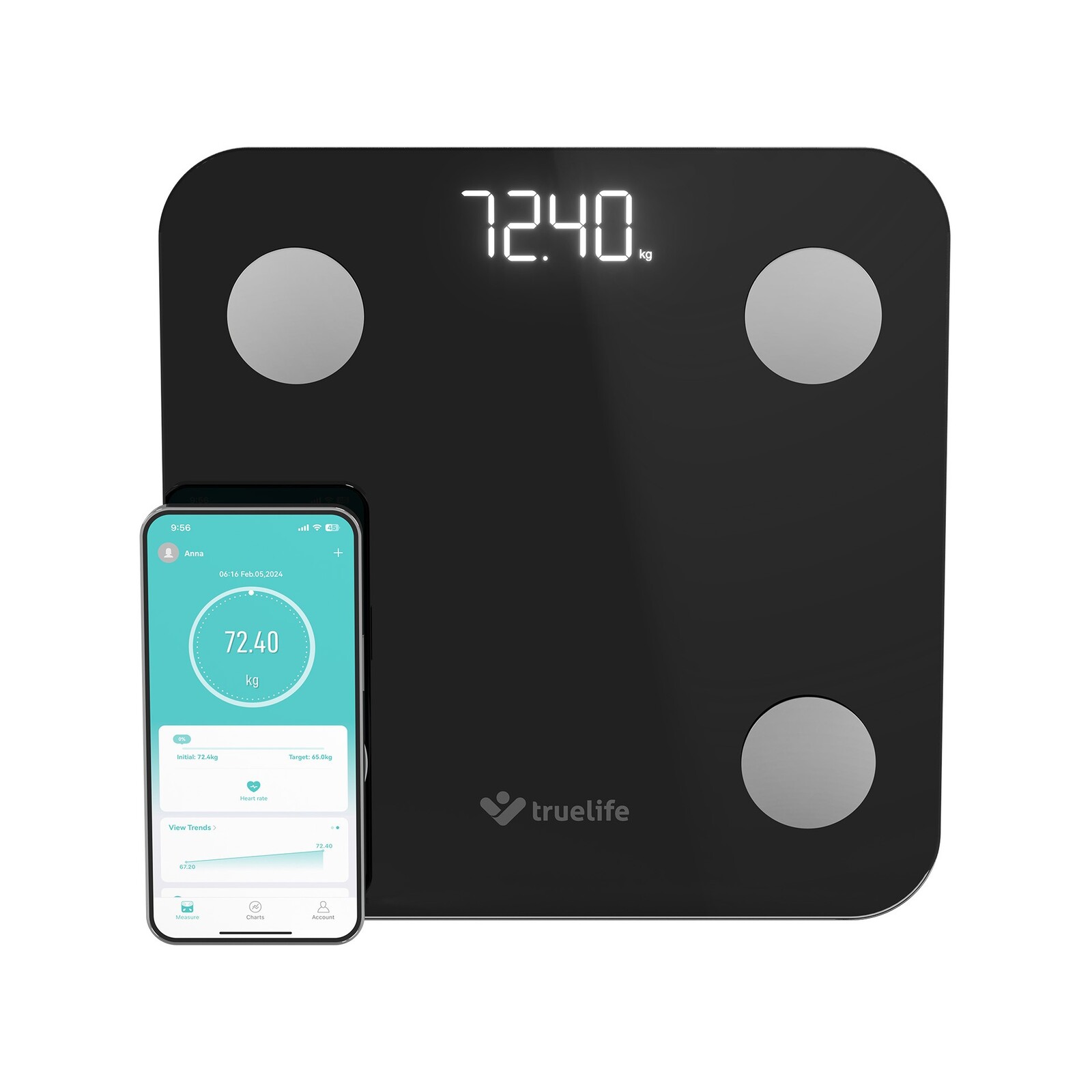 TRUELIFE FitScale W1 Black