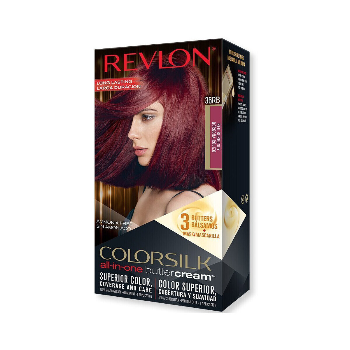Revlon  Butter Cream Colorsilk Permanent Hair Color - 36RB Red