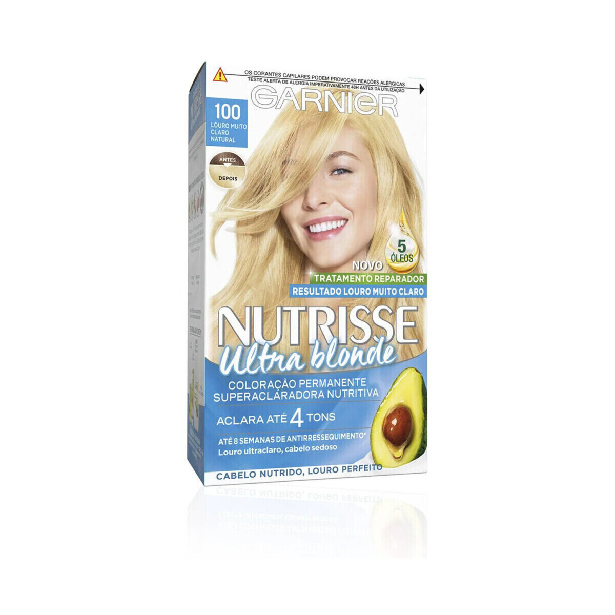 Garnier  Permanent Hair Color Nutrisse Ultra Blonde - 100 Blond  Béžová