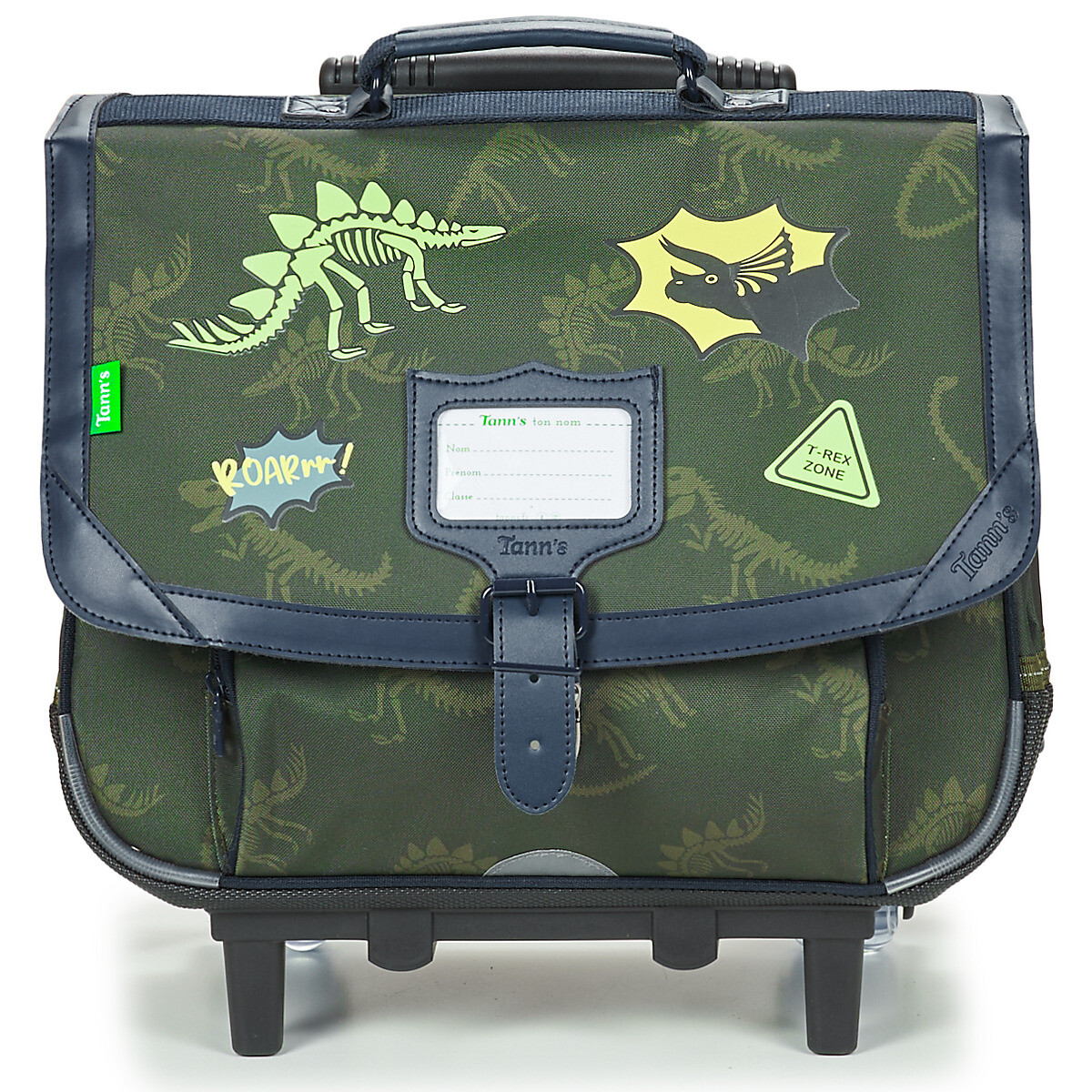 Tann's  TIMOTHEE CARTABLE TROLLEY 38 CM  Khaki