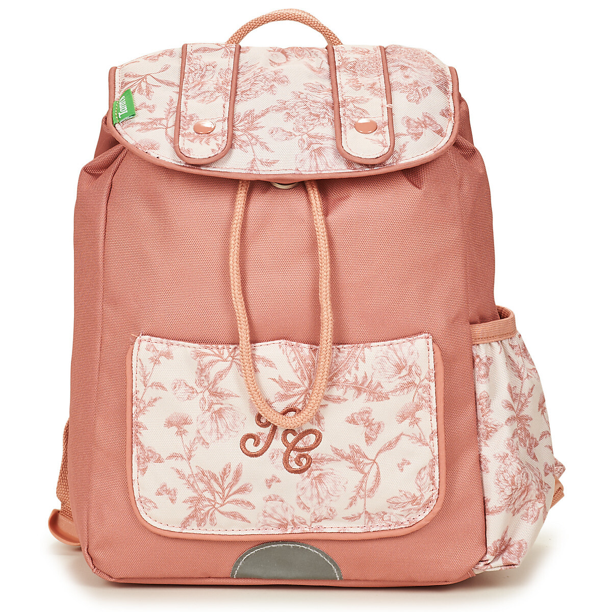 Tann's  TANN'S X TARTINE ET CHOCOLAT TOILE DE JOUY SAC A DOS  Růžová