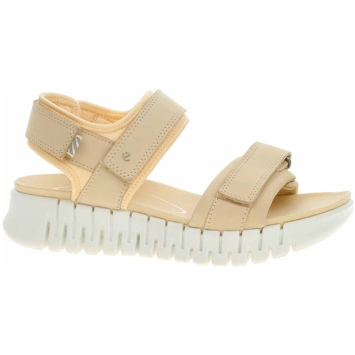 Ecco  Dámské sandály  Gruuv Sol W 21310302710 straw  Žlutá