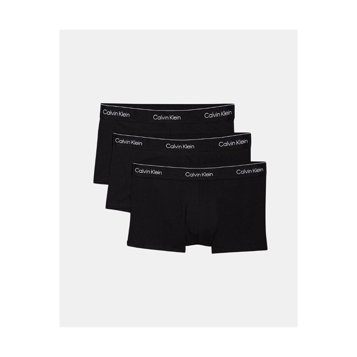 Calvin Klein Jeans  LV00NB4389TM6 TRUNK 3PK  Černá