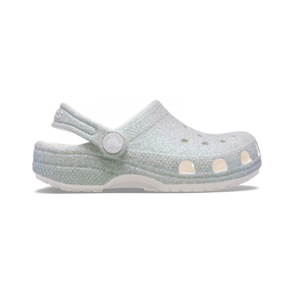 Crocs  Classic iridescent glitter cgk  Bílá