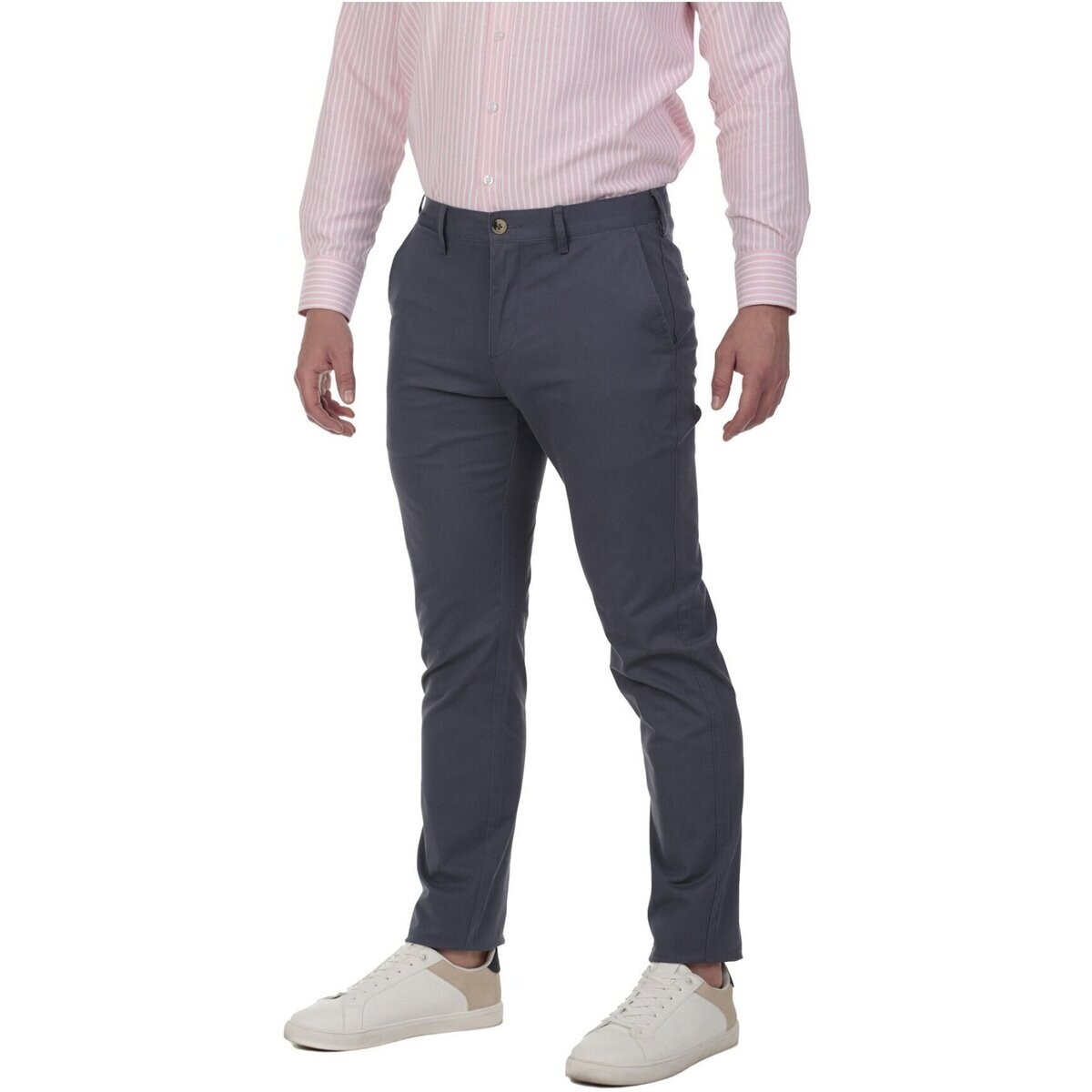 Time Of Bocha  QV1PCHINO-DENIM  Modrá