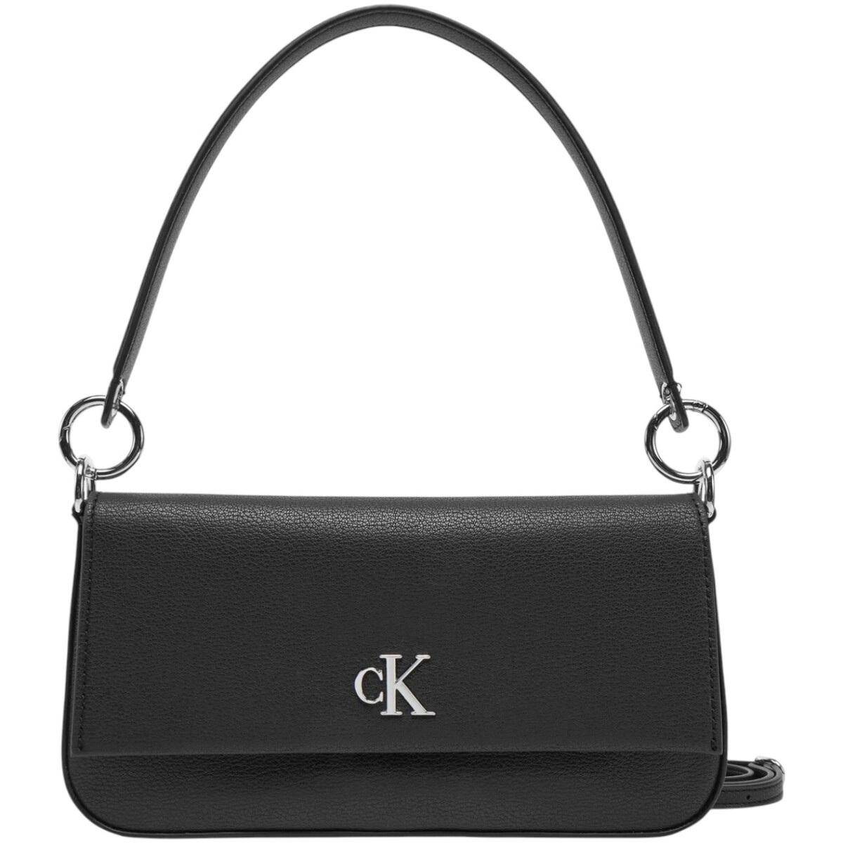Calvin Klein Jeans  MINIMAL MONOGRAM SHOULDER POUCH LV04K3161G  Černá
