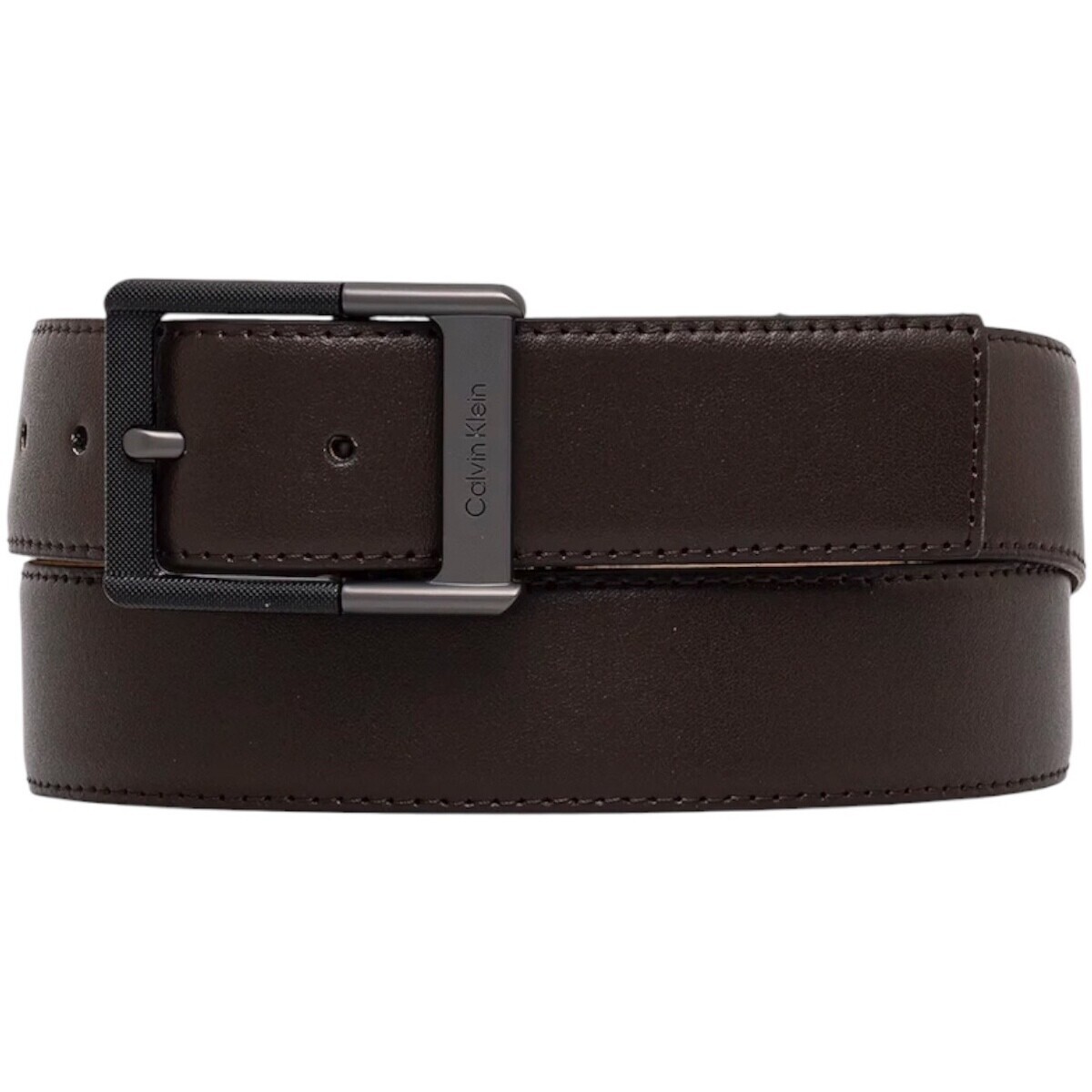 Calvin Klein Jeans  CLASSIC BUCKLE BELT 38MM LV04D7012G  Hnědá