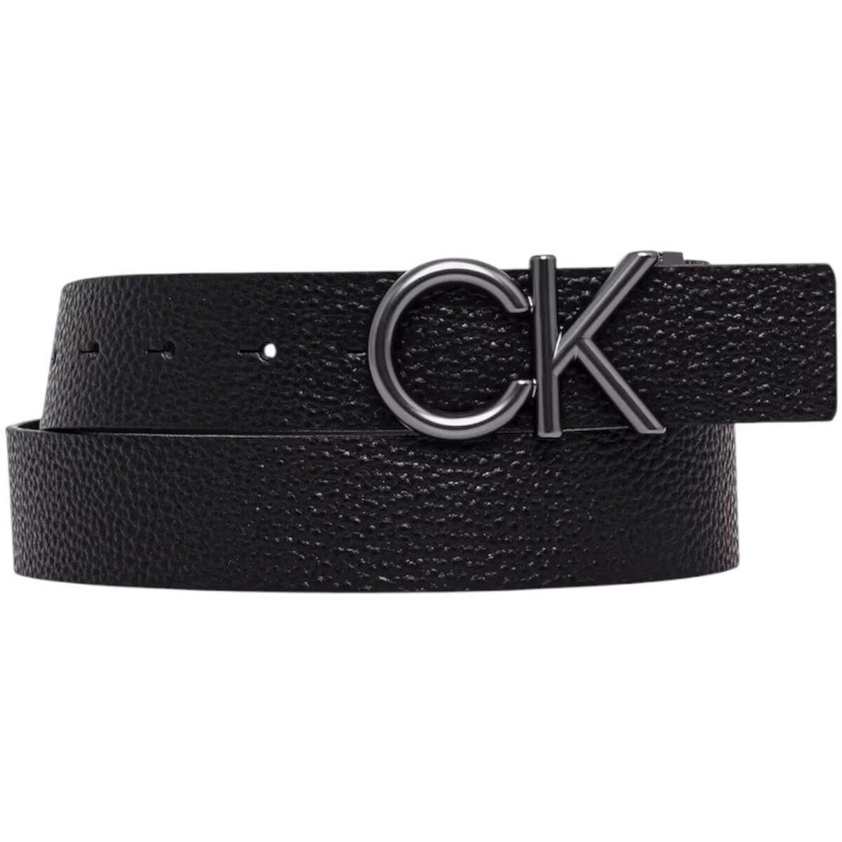 Calvin Klein Jeans  CK HALLMARK LOGO 35MM ADJ LV04D7035G  Černá