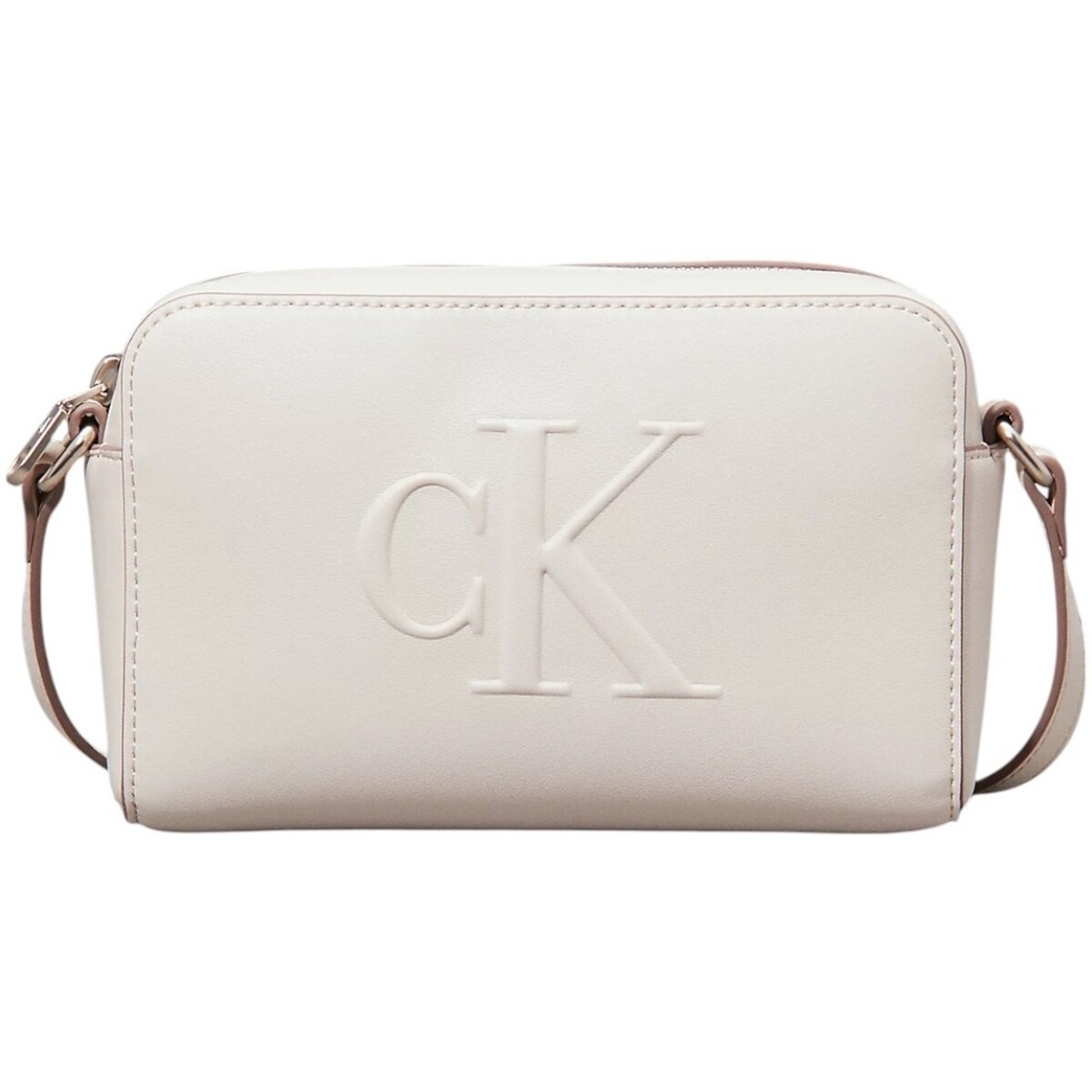 Calvin Klein Jeans  SCULPTED EW CAMERA BAG LV04K3036G  Bílá