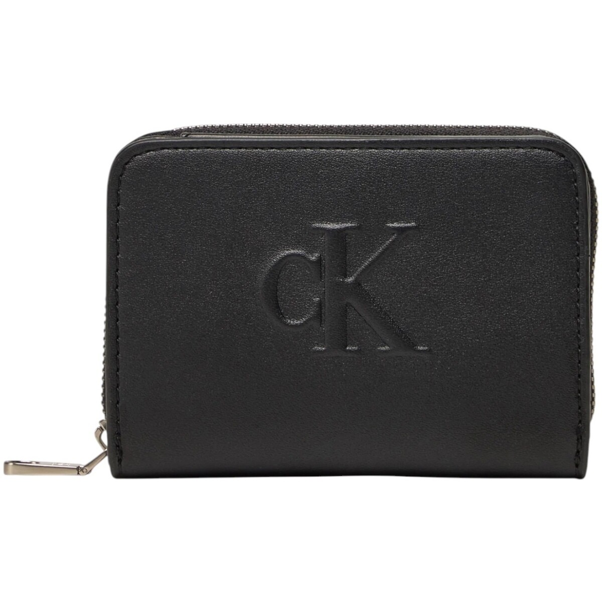 Calvin Klein Jeans  SCULPTED MED FLAP ZIP AROUND LV04K1004G  Černá