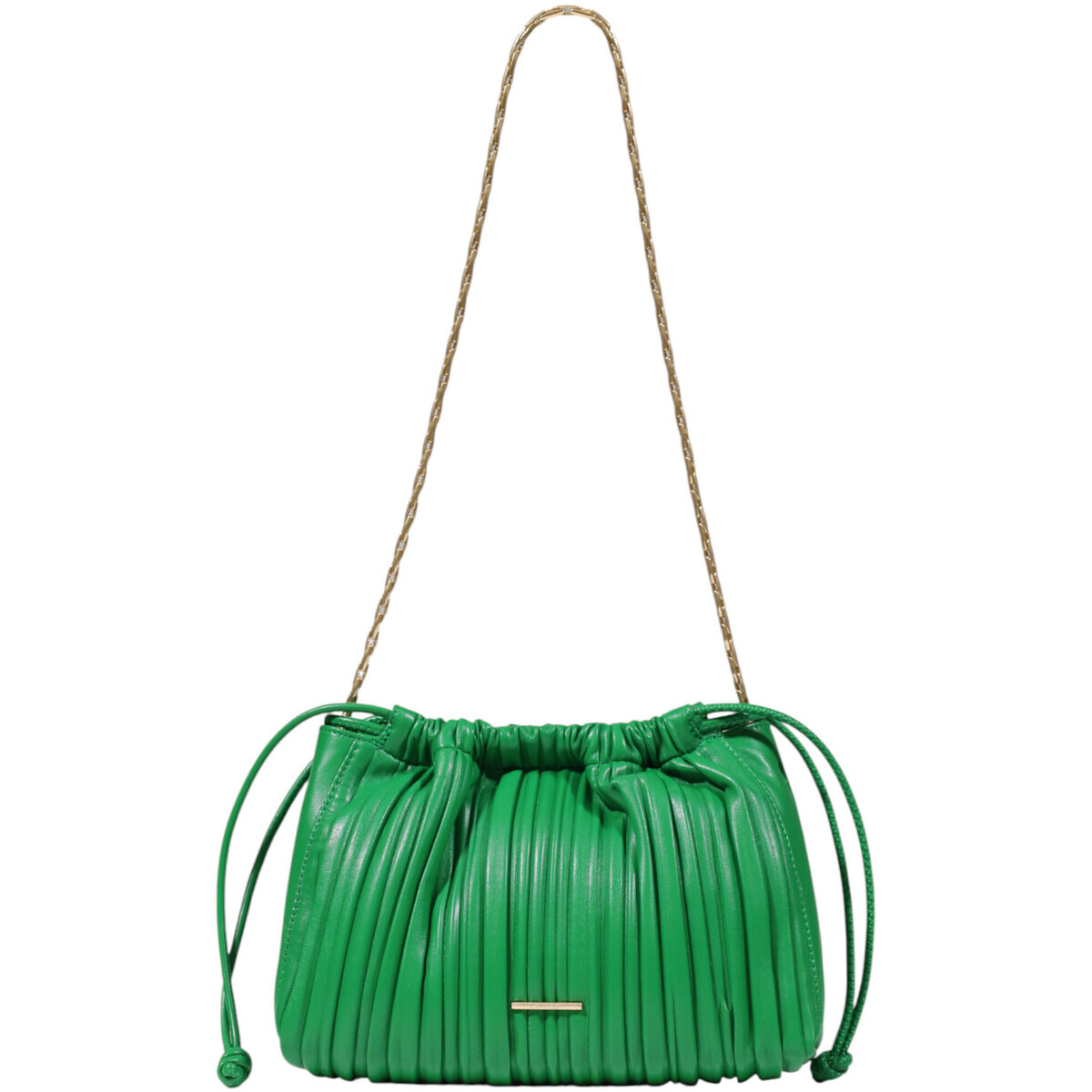 Calvin Klein Jeans  DRAWSTRING PLISSE CROSSBODY LV04F3076G  Zelená