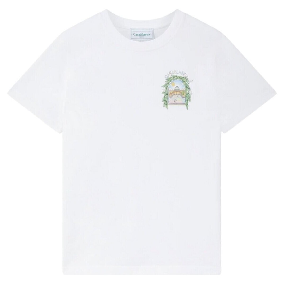 Casablanca  MPF24-JTS-001-15-EX-FLANNELS  Bílá