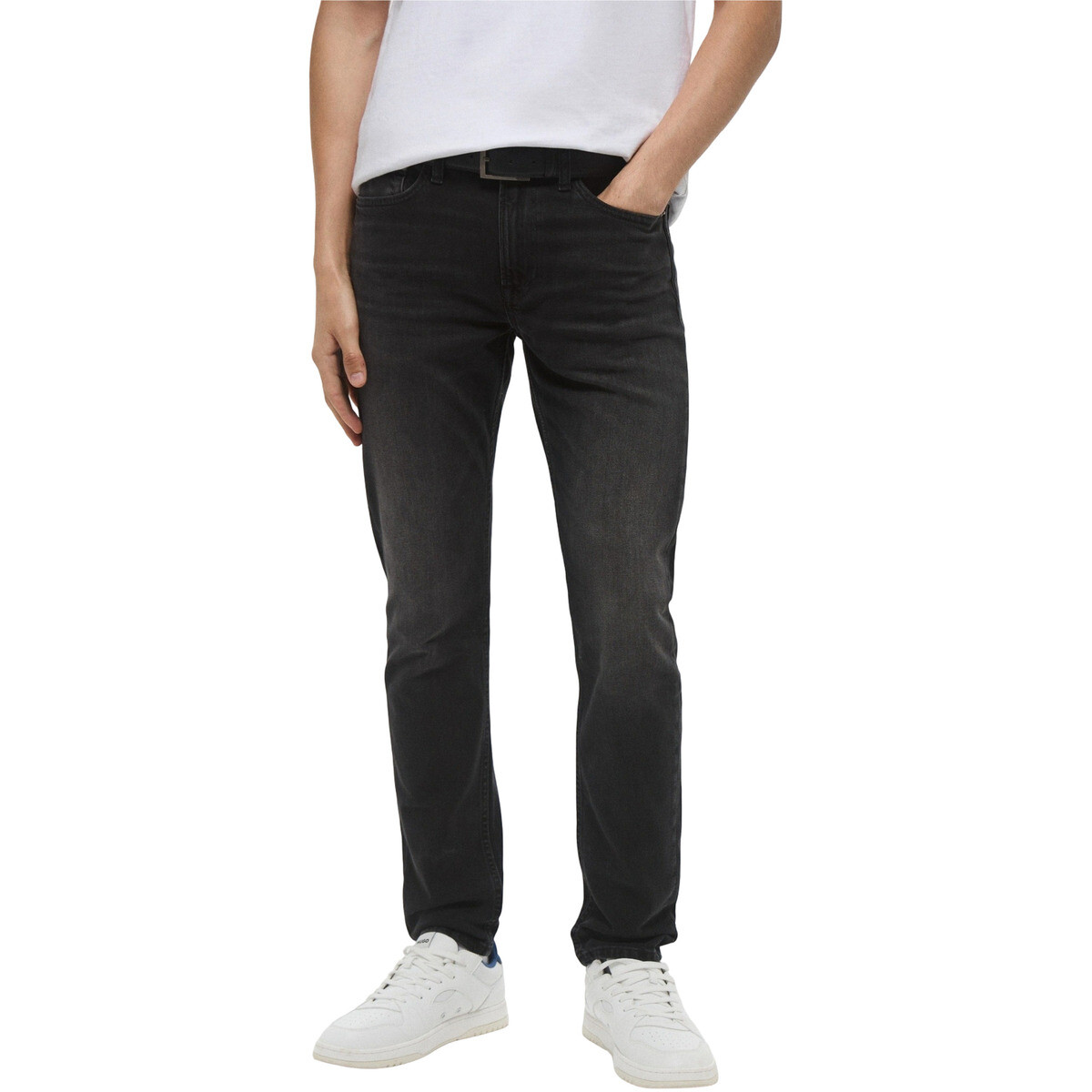 Calvin Klein Jeans  SLIM TAPER BLACK OIL LV04RB754G  Černá