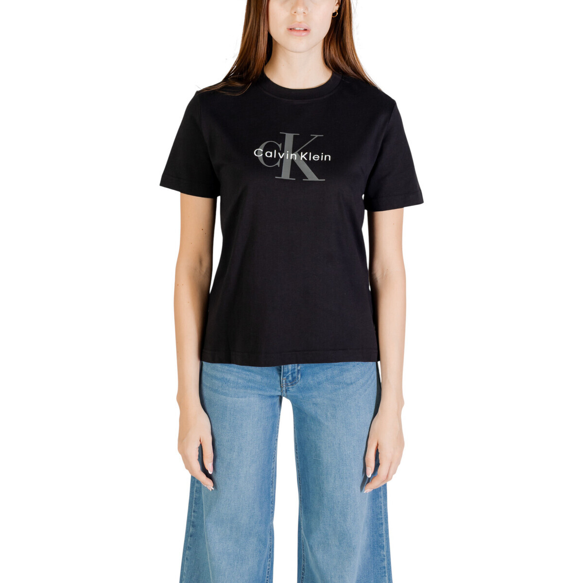 Calvin Klein Jeans  HERO SS CLASSIC MONO LV047B865G  Černá