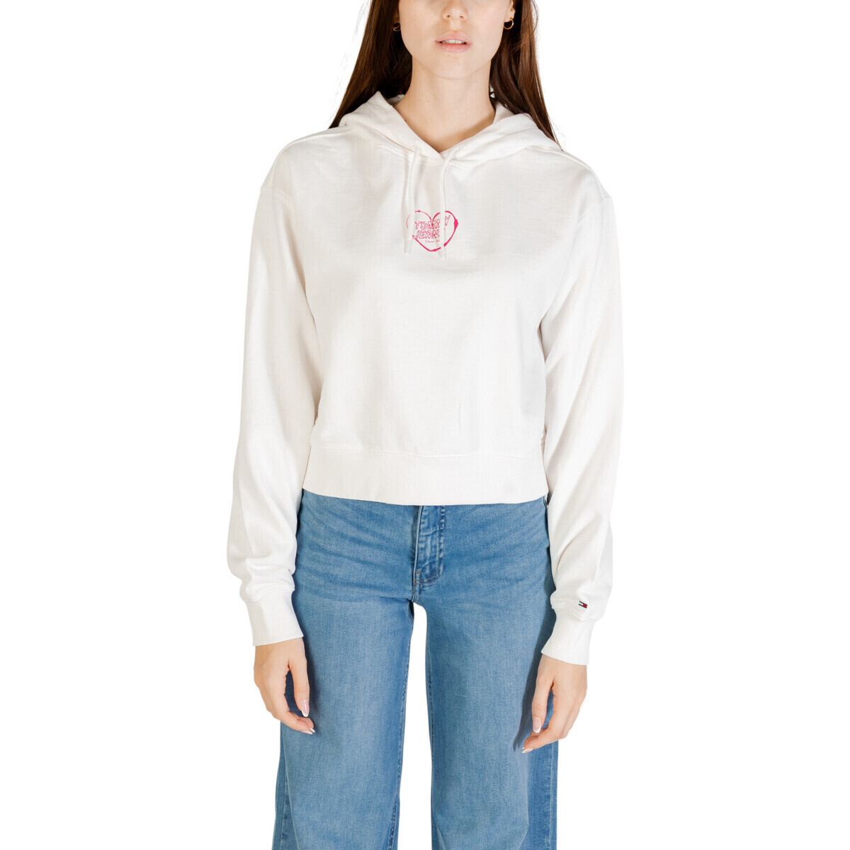Tommy Hilfiger  TJW RLX CRP HEART HO DW0DW21408  Bílá