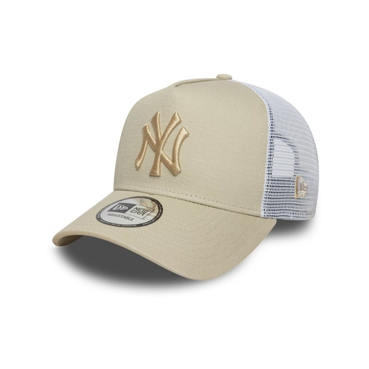 New-Era  NEW YORK YANKEES MLB LEAGUE ESSENTIAL 9FORTY TRUCKER E-FRAME  Béžová