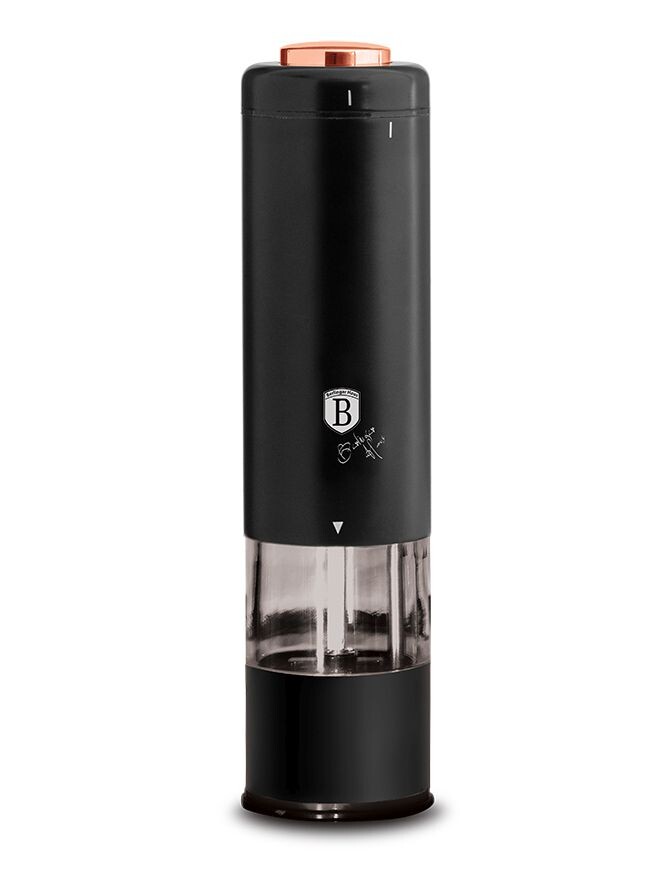 BERLINGERHAUS Mlýnek na pepř a sůl elektrický Black Rose Collection BH-9287