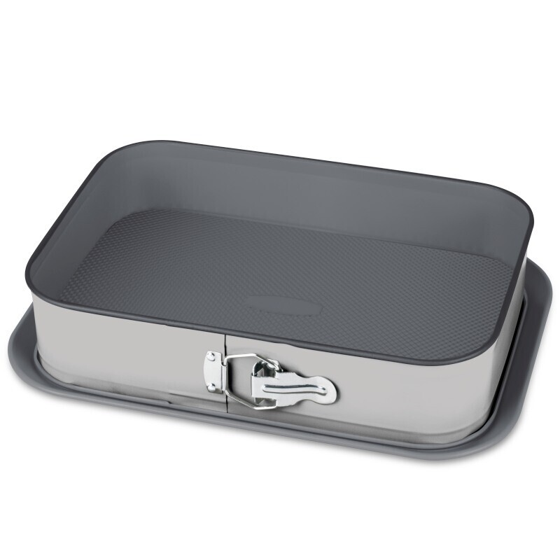 BERLINGERHAUS Forma na dort hranatá s titanovým povrchem 39x27 cm Aspen Collection BH-7944