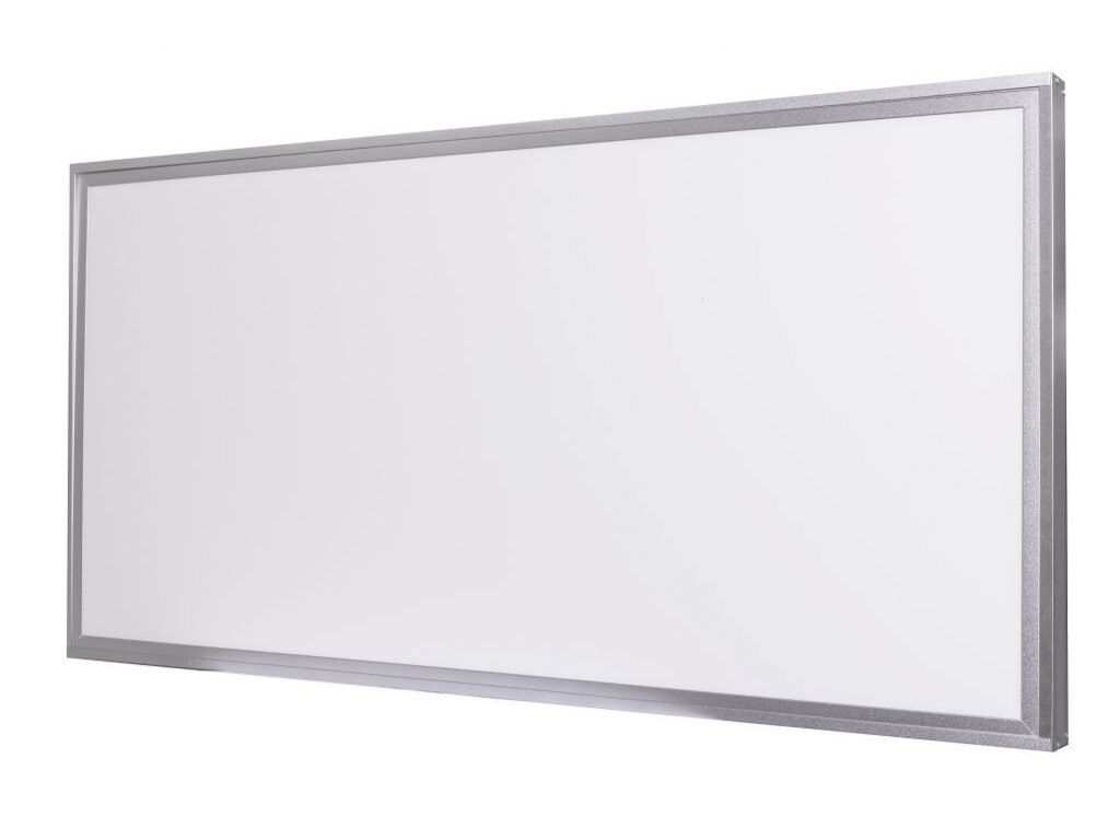 LED Solution Stříbrný přisazený LED panel s rámečkem 600 x 1200mm 75W Premium - RÁMEČEK BEZ OBALU 191018_VYP305