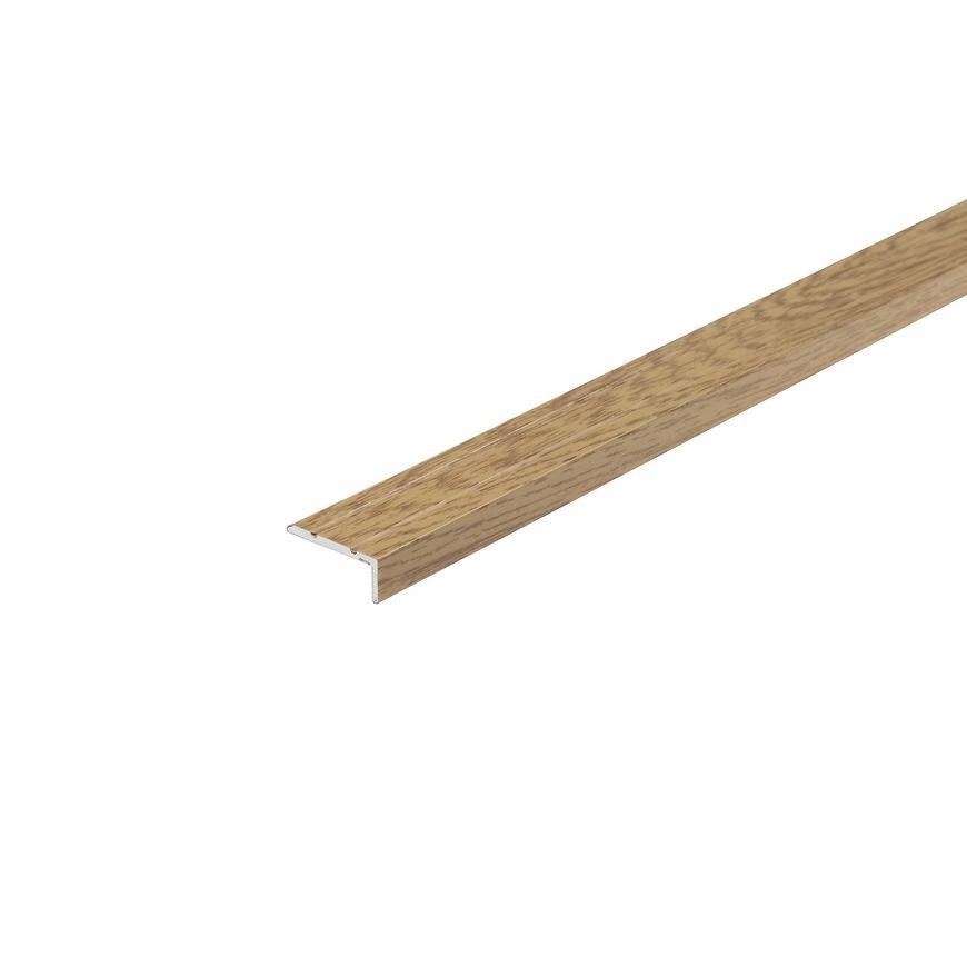 Schodový profil úzký LSW 10x25 lepidlo 1,35m dub ušlechtilý