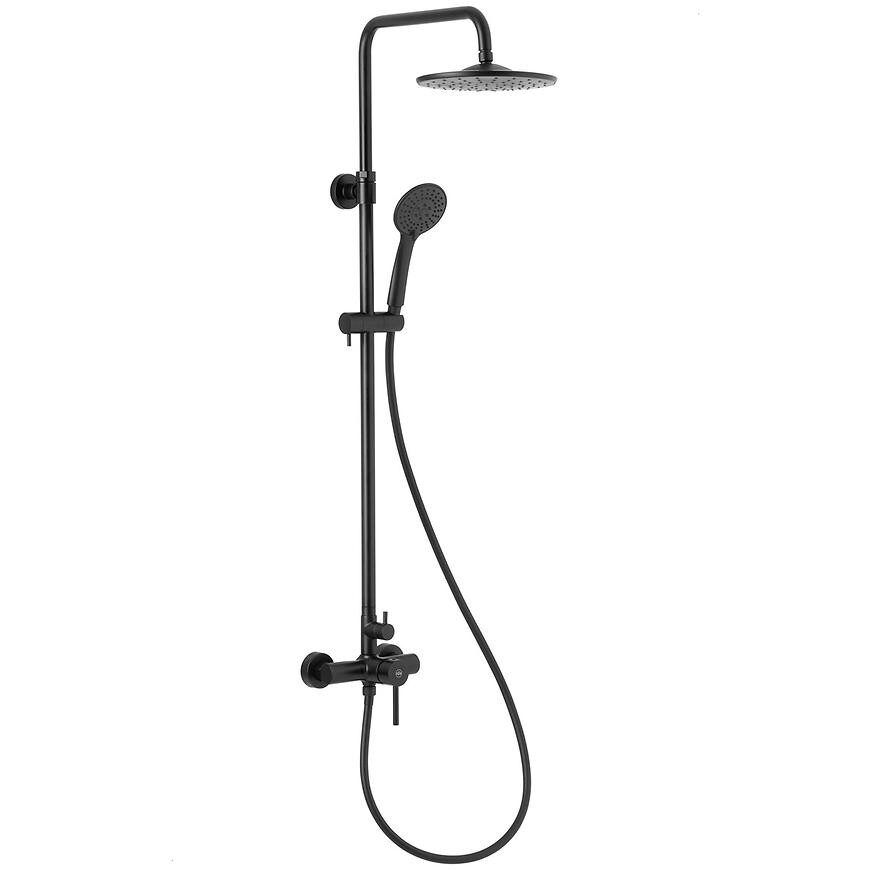 Sprchový set Moza Black s mechanickou baterií