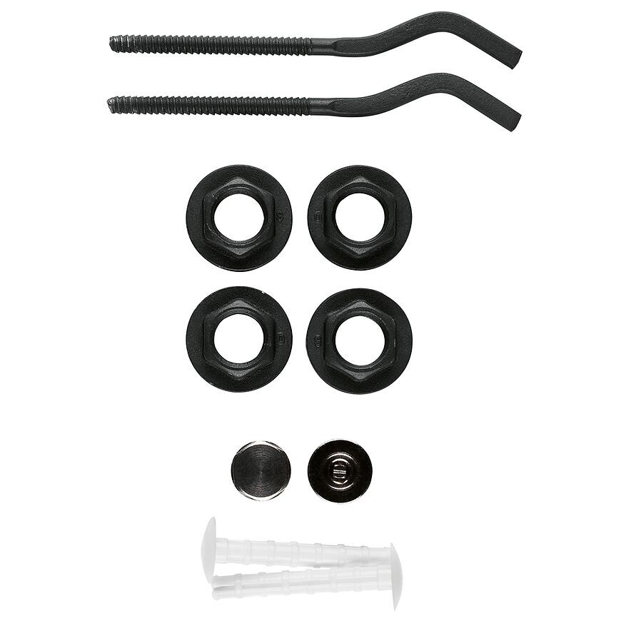 Montážní sada k radiátoru G500F černá