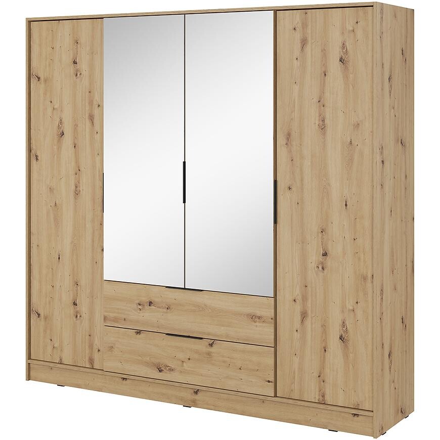Skříň Kelly 4D se zrcadlem artisan