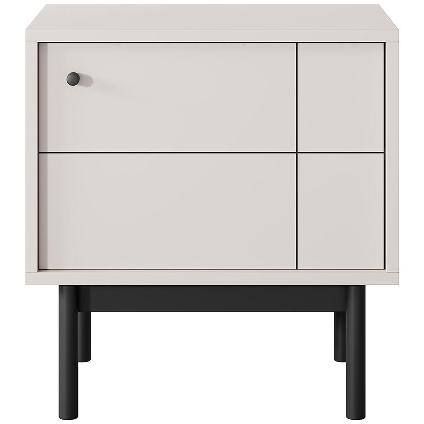 Noční stolek Japandi S54 kašmír