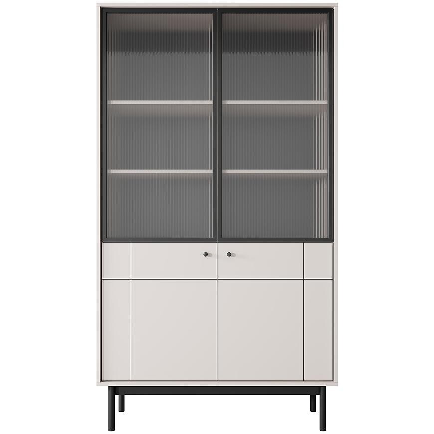 Vitrína Japandi WT104 kašmír