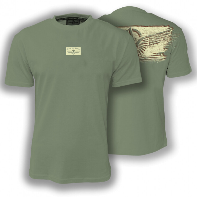 Triko Erik and Sons Vinstod - olivové, L
