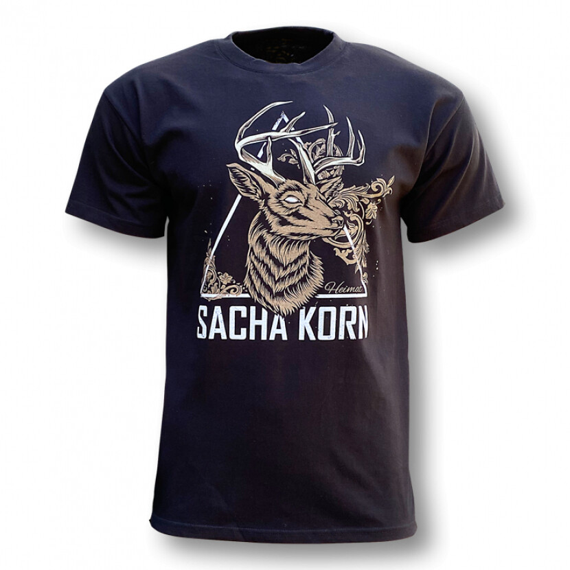 Triko Erik and Sons Sacha Korn Bock - černé, L