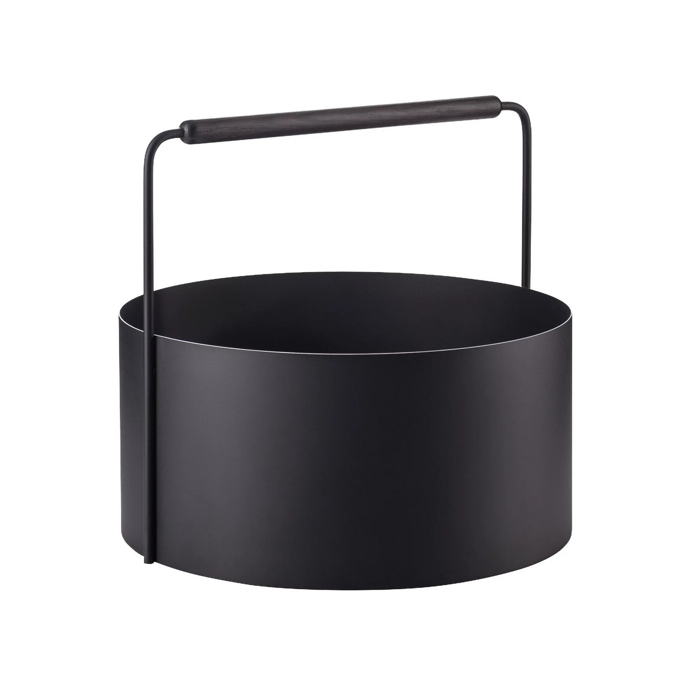 Koš na dřevo průměr 45 cm Blomus ASHI - černý