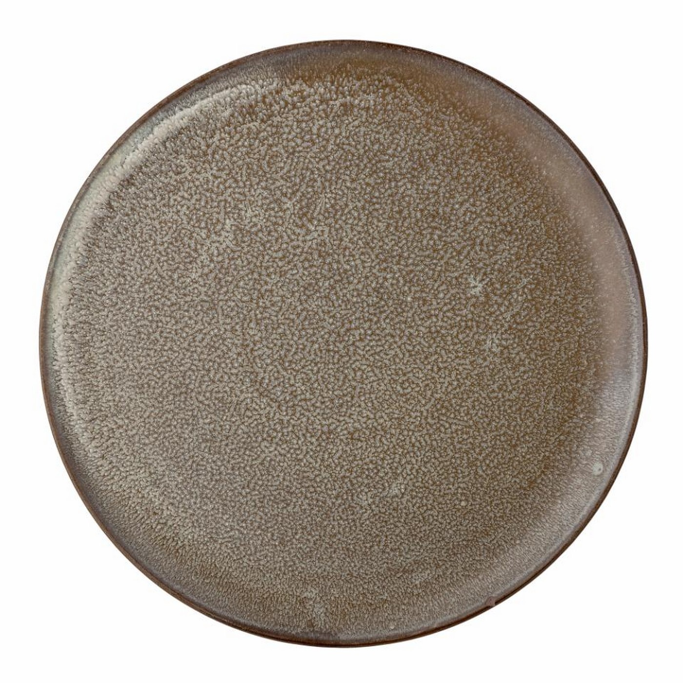 Kameninový talíř průměr 28 cm NOHR Bloomingville - hnědý