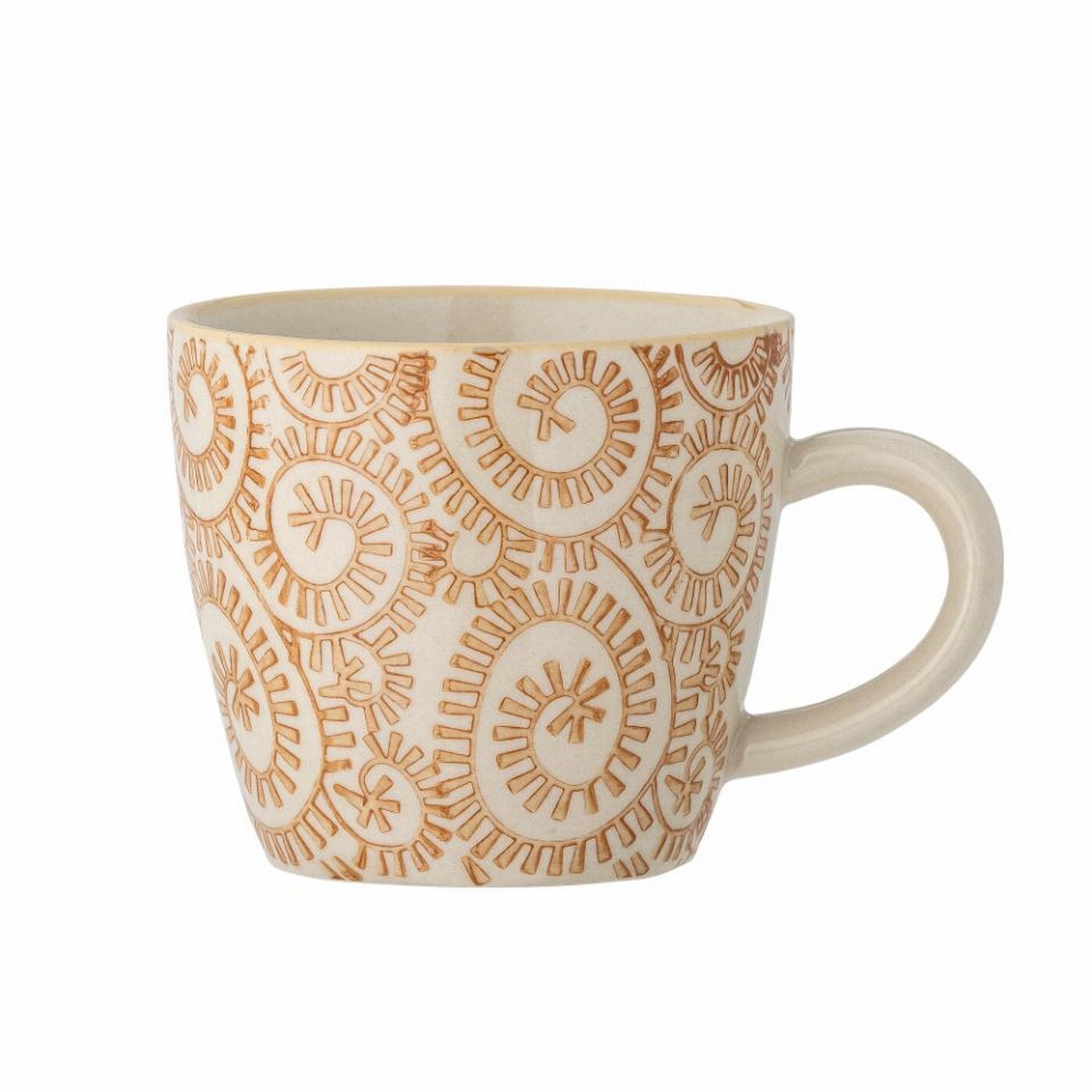 Kameninový hrnek s ouškem 200 ml MAPLE Bloomingville - hnědý