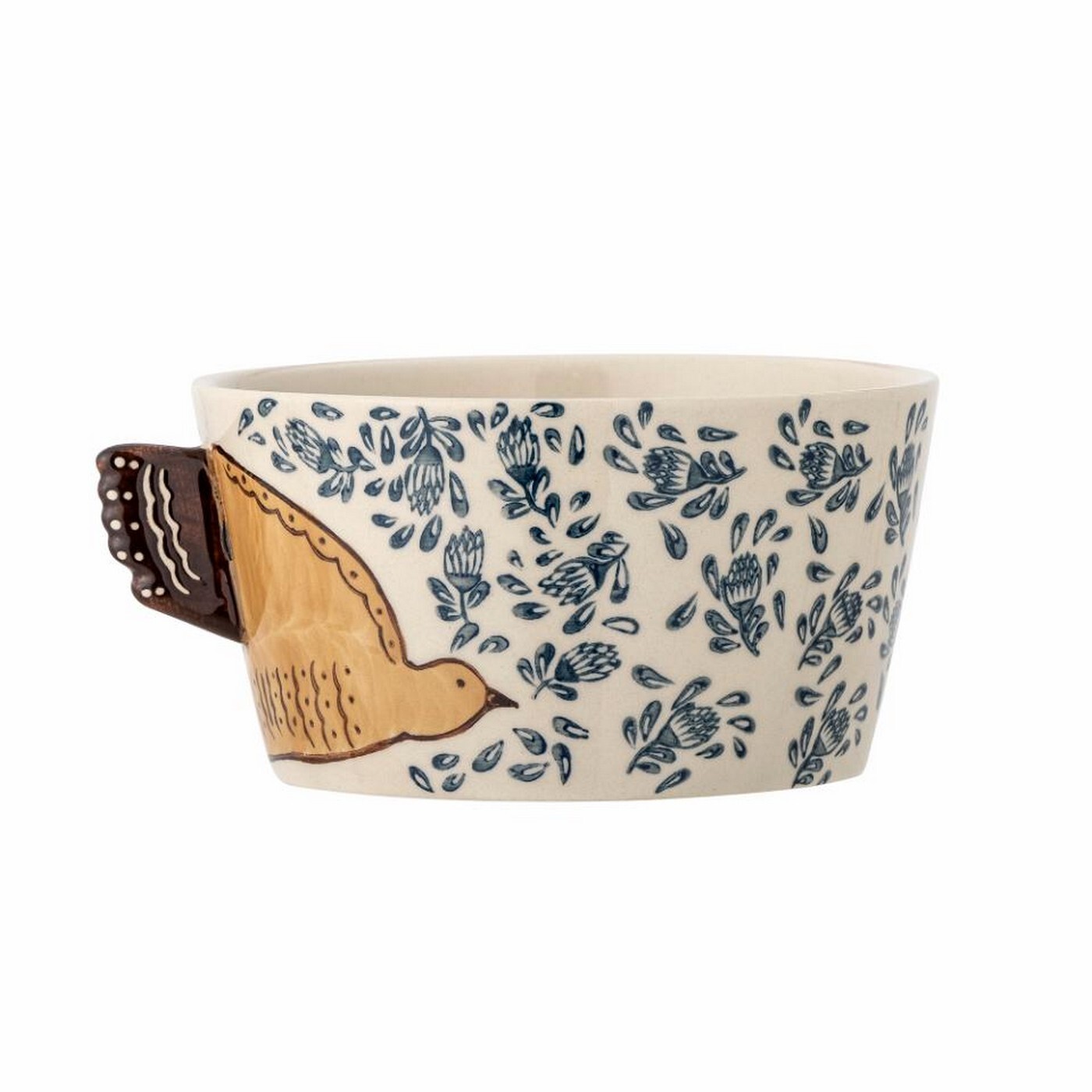 Miska z kameniny 460 ml HEZHA Bloomingville - krémová