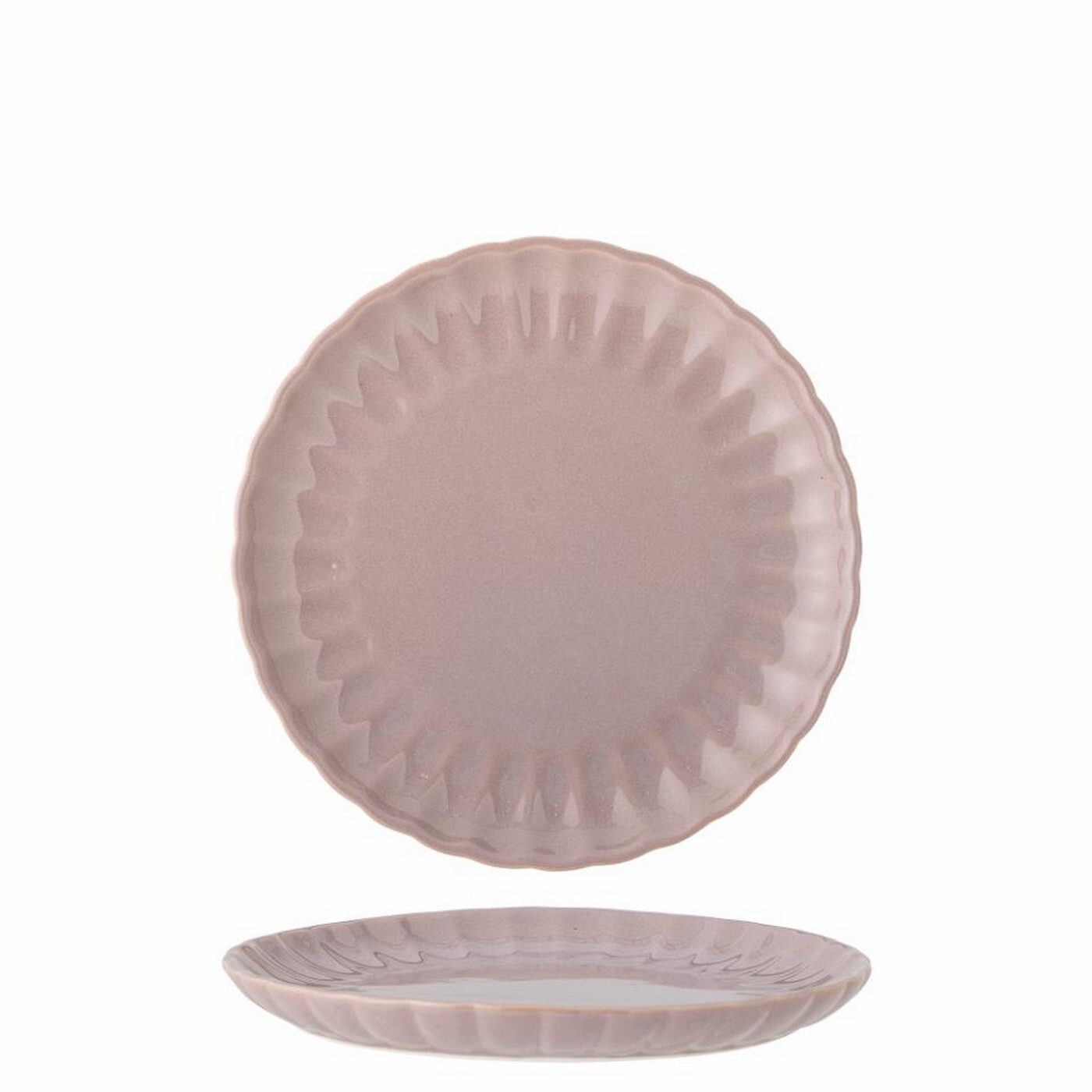 Kameninový dezertní talíř průměr 20 cm LATINA Bloomingville - růžový
