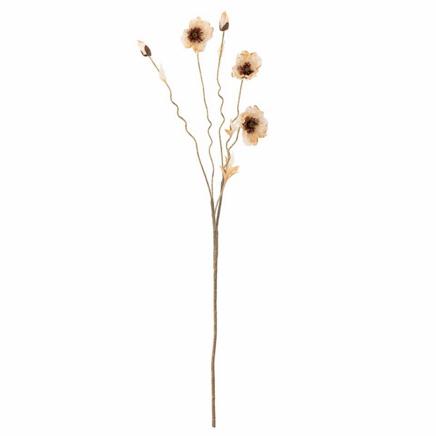 Umělá květina výška 104 cm POPPY Bloomingville - přírodní