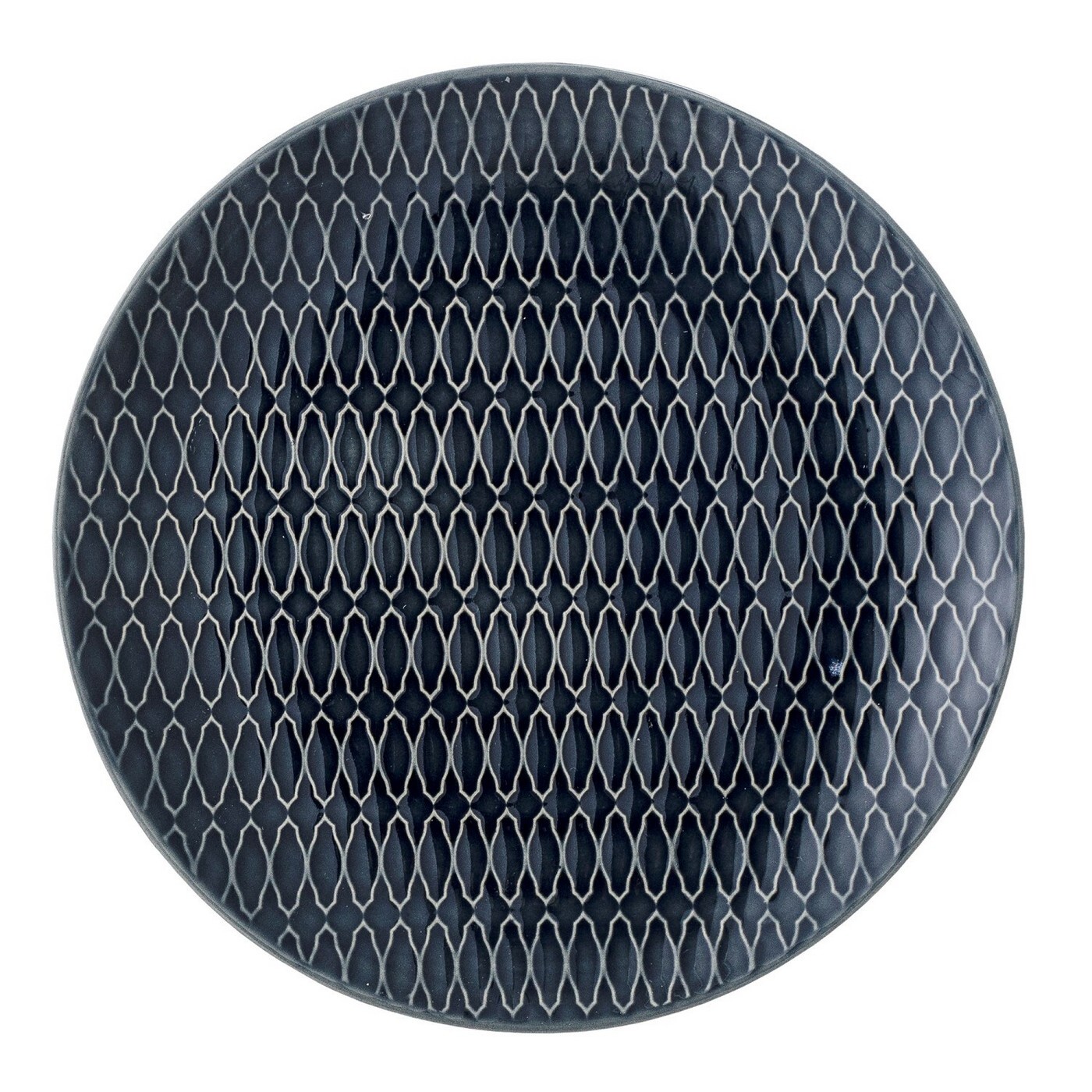 Mělký talíř 28,5 cm NAOMI Bloomingville -  modrý