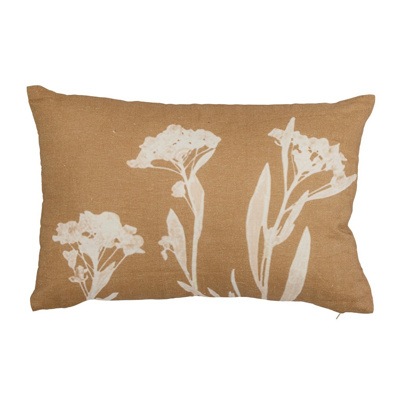 Lněný polštář 60x40 cm GIN Bloomingville - hnědý