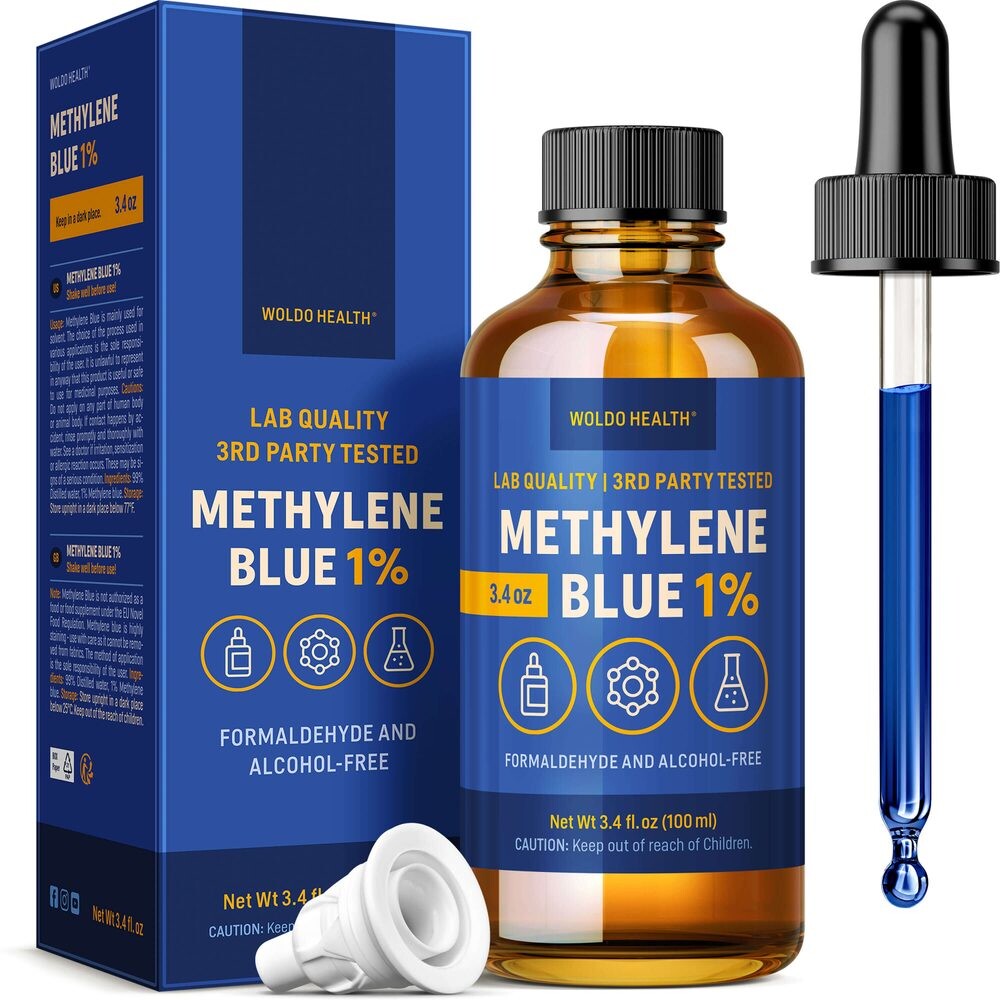 Methylene Blue 1% 100ml - WoldoHealth®