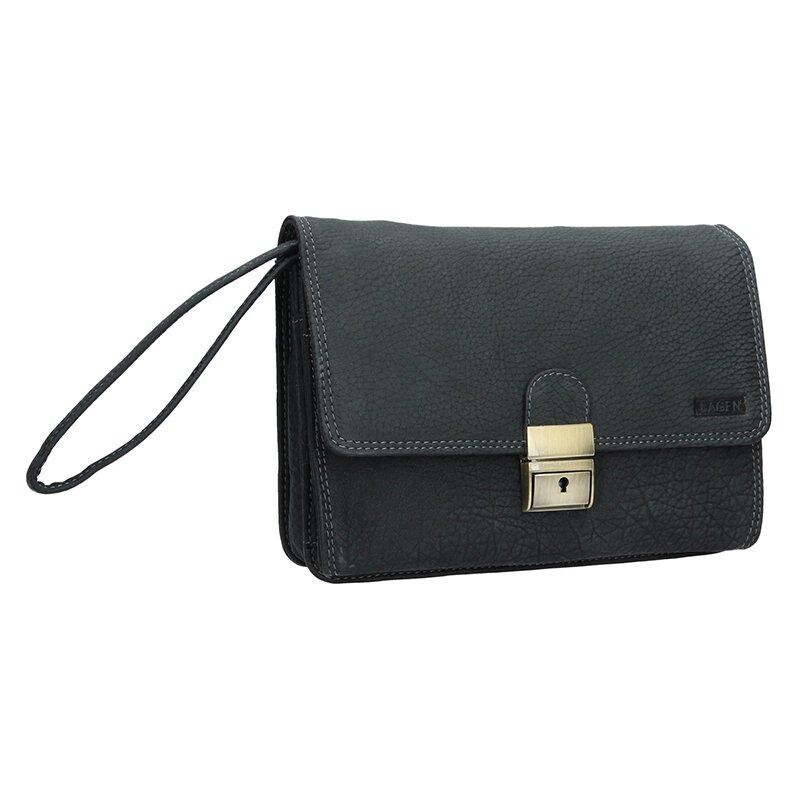 Lagen E-2015-W černá kožená etue