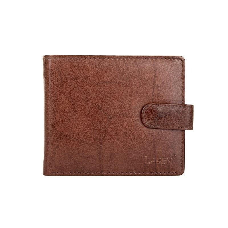 Lagen W-2006 hnědá pánská kožená peněženka