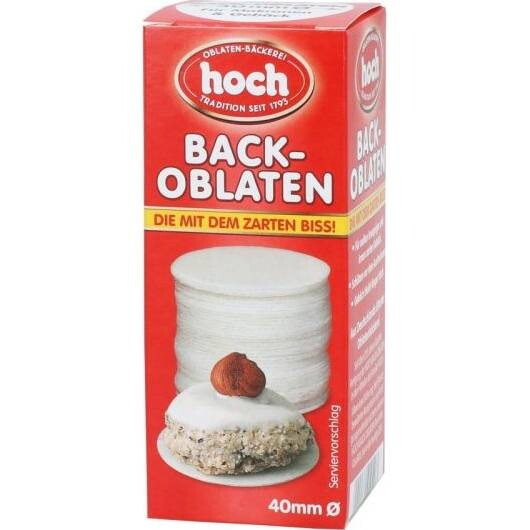 Pečící oplatky 4cm, 100ks - Cake Masters