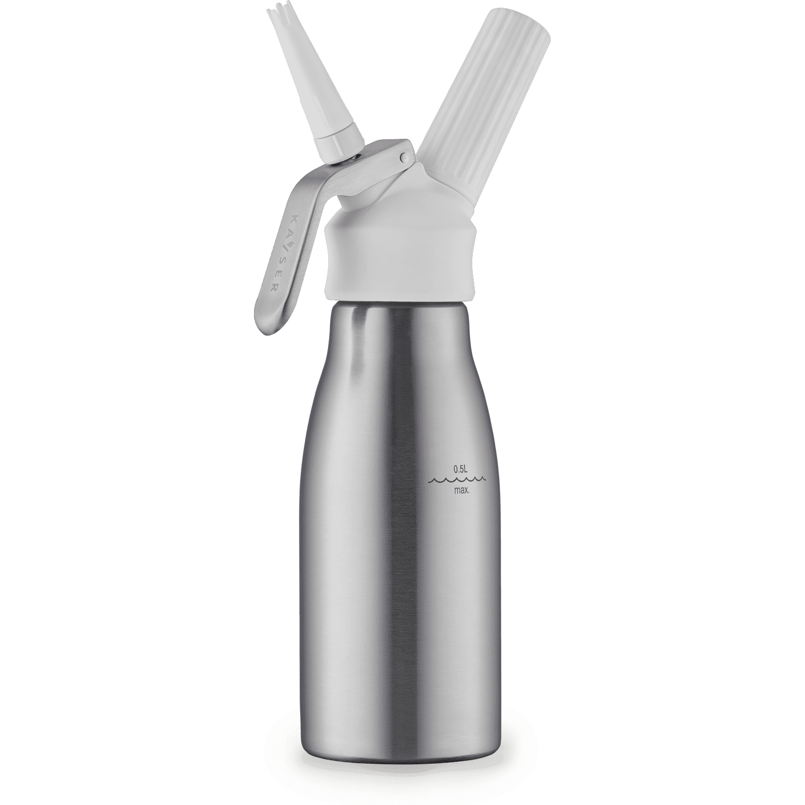 Šlehačková láhev WHIPcreamer Harmony 0,5l Bílá - Kayser