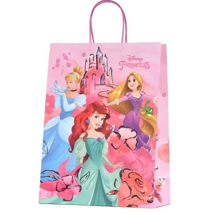 Dárková taška Disney Princess 26 x 35 x12 cm