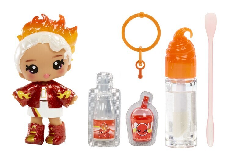 MGA Entertainment Yummiland Lip Gloss Doll Series 2 - Amber Cinnamon