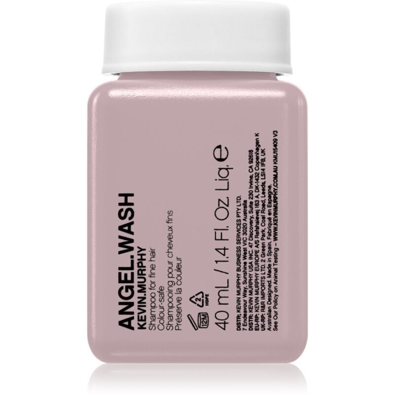 Kevin Murphy Angel Wash zkrášlující a regenerační šampon pro jemné, barvené vlasy 40 ml