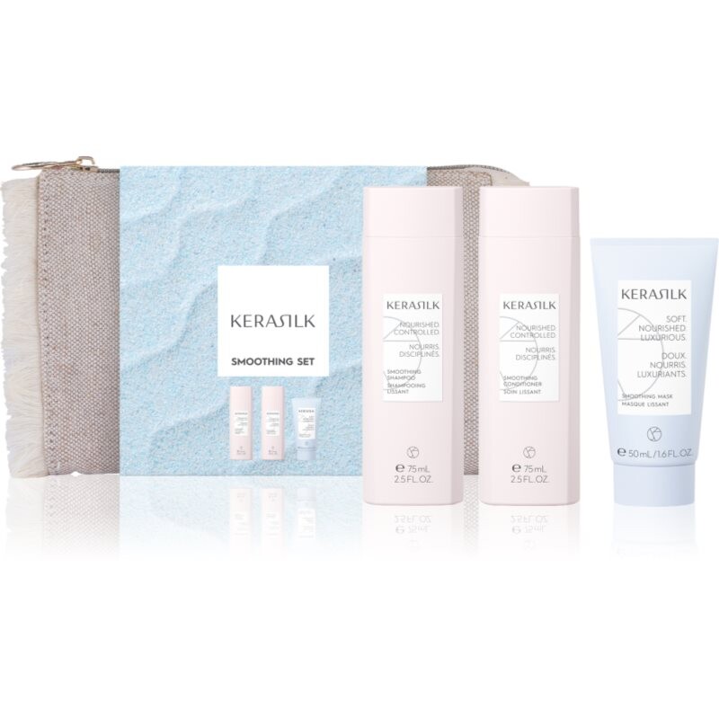 KERASILK Essentials Smoothing Set cestovní sada pro uhlazení vlasů