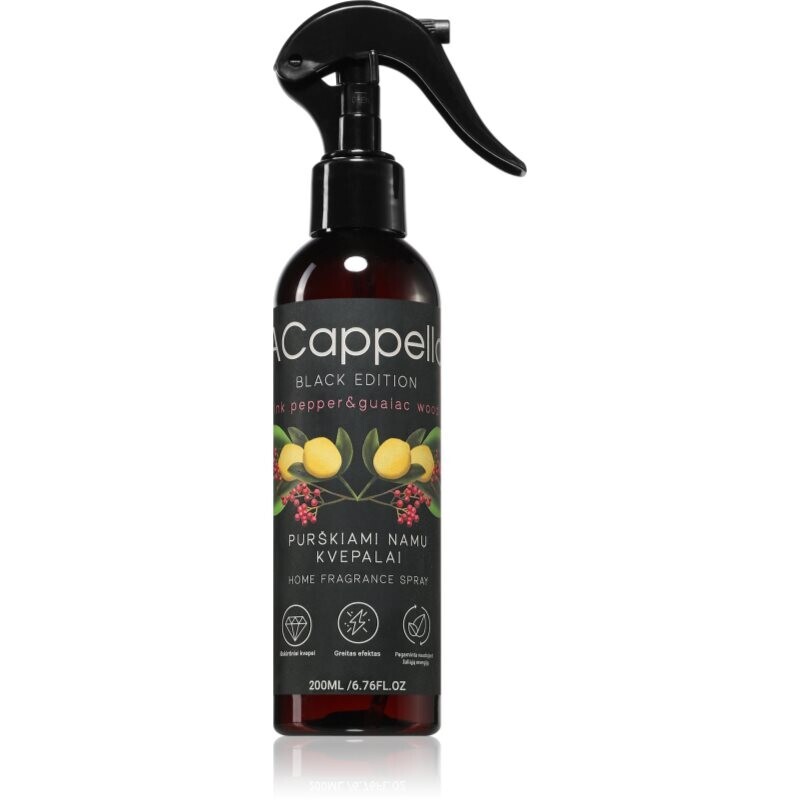 ACappella Pink Pepper & Guaiac Wood bytový sprej 200 ml