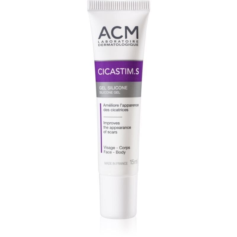 ACM Cicastim S Silicone Gel regenerační péče k léčbě jizev 15 ml